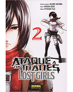Ataque a los Titanes Lost Girls tomo 2